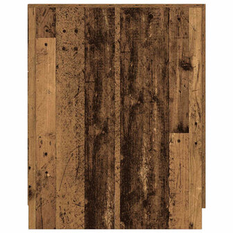 Wasmachinekast 70,5x71,5x91,5 cm oud houtkleurig 5