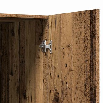Wasmachinekast 70,5x71,5x91,5 cm oud houtkleurig 8