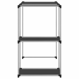 Opbergrek voor boven wasmachine 87x55x90,5 cm ijzer zwart  4