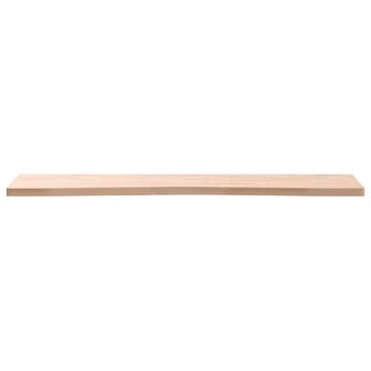 Bureaublad 110x(55-60)x2,5 cm massief beukenhout 4