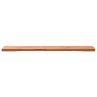 Bureaublad 100x(45-50)x2,5 cm massief beukenhout 4