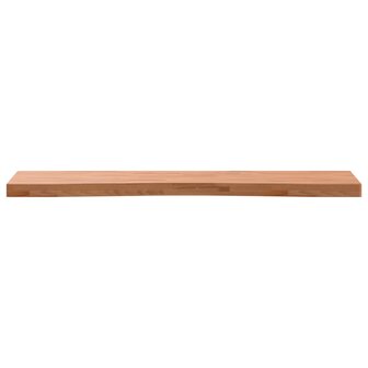 Bureaublad 110x(50-55)x4 cm massief beukenhout 4