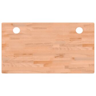 Bureaublad 110x60x2,5 cm massief beukenhout 2