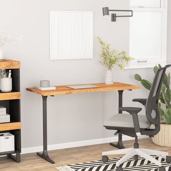 Bureaublad rechthoekig 110x50x2,5 cm massief acaciahout 1