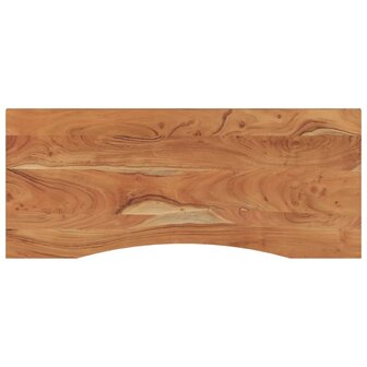 Bureaublad rechthoekig 110x50x2,5 cm massief acaciahout 2