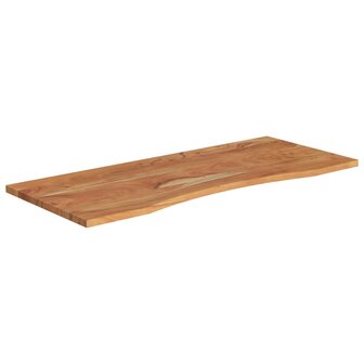 Bureaublad rechthoekig 110x50x2,5 cm massief acaciahout 3