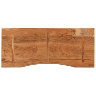 Bureaublad rechthoekig 110x50x2,5 cm massief acaciahout 5