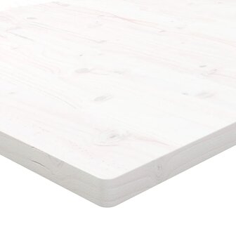 Bureaublad 100x60x2,5 cm massief grenenhout wit 5