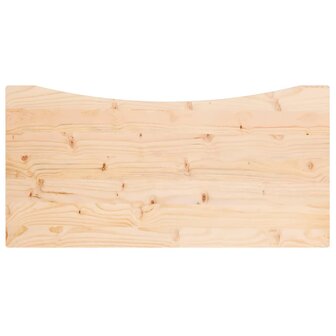 Bureaublad 110x60x2,5 cm massief grenenhout 4