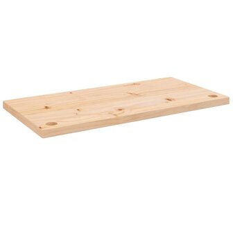 Bureaublad 80x40x2,5 cm massief grenenhout 2