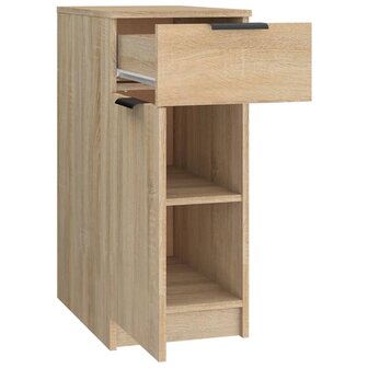 Bureaukast 33,5x50x75 cm bewerkt hout sonoma eikenkleurig 7