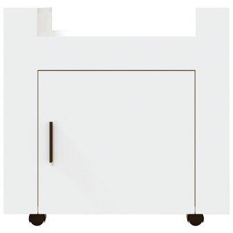 Bureaukastje 60x45x60 cm bewerkt hout wit 6