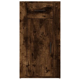 Bureaukastje 40x49x75 cm bewerkt hout gerookt eikenkleurig 6