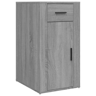 Bureaukastje 40x49x75 cm bewerkt hout grijs sonoma eikenkleurig 2