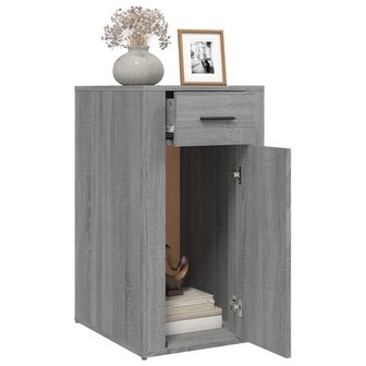 Bureaukastje 40x49x75 cm bewerkt hout grijs sonoma eikenkleurig 5