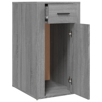 Bureaukastje 40x49x75 cm bewerkt hout grijs sonoma eikenkleurig 7