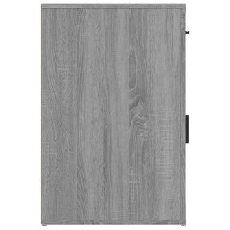 Bureaukastje 40x49x75 cm bewerkt hout grijs sonoma eikenkleurig 8