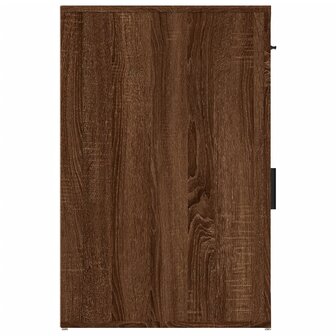 Bureaukastje 40x49x75 cm bewerkt hout bruin eikenkleur 8