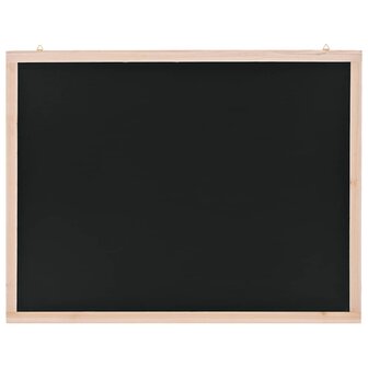 Krijtbord voor aan de wand 60x80 cm cederhout 3