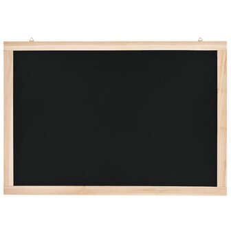 Krijtbord voor aan de wand 40x60 cm cederhout 3
