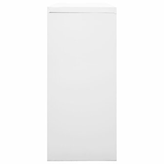 Roldeurkast 90x40x90 cm staal grijs 3