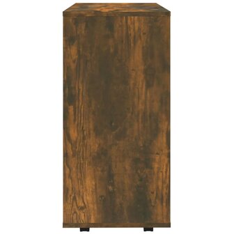 Rolkast 60x35x75 cm bewerkt hout gerookt eikenkleurig 8