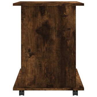 Rolkast 60x45x60 cm bewerkt hout gerookt eikenkleurig 6