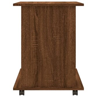 Rolkast 60x45x60 cm bewerkt hout bruin eikenkleur 6