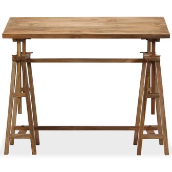Tekentafel 116x50x76 cm massief mangohout 3