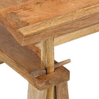 Tekentafel 116x50x76 cm massief mangohout 4