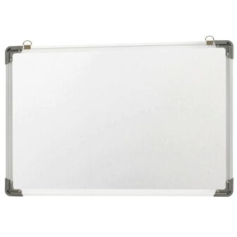 Whiteboard magnetisch 50x35 cm staal wit 4