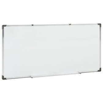 Whiteboard magnetisch 110x60 cm staal wit 3