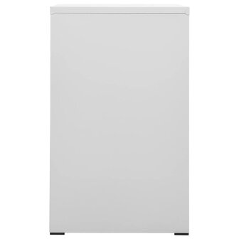 Archiefkast 46x62x102,5 cm staal lichtgrijs 4