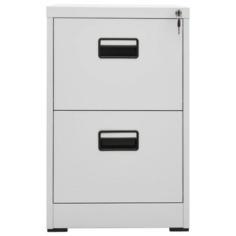 Archiefkast 46x62x72,5 cm staal lichtgrijs 2