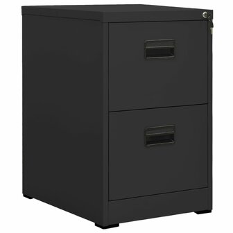 Archiefkast 46x62x72,5 cm staal antracietkleurig 1
