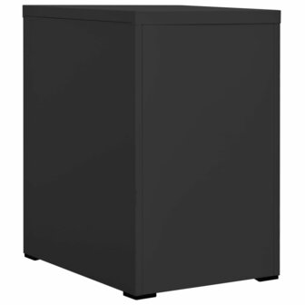 Archiefkast 46x62x72,5 cm staal antracietkleurig 3