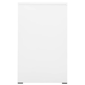 Archiefkast 46x62x102,5 cm staal wit 4