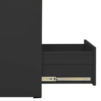 Archiefkast 46x62x102,5 cm staal antracietkleurig 7