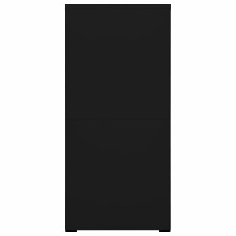 Archiefkast 46x62x133 cm staal zwart 3