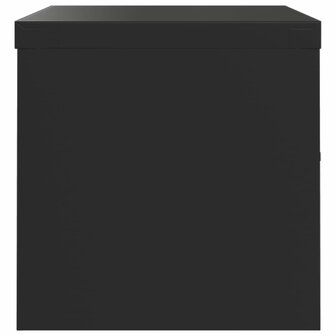 Archiefkast 90x40x40 cm staal zwart 5