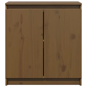 Bijzetkast 60x36x65 cm massief grenenhout honingbruin 5