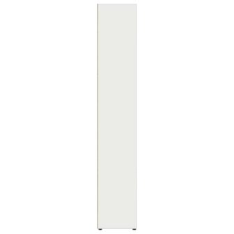 Cd-kasten 2 st 21x16x93,5 bewerkt hout wit 6