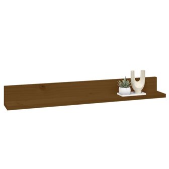 Wandkasten 2 st 80x11x9 cm massief grenenhout honingbruin 6