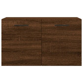 Wandkast 60x36,5x35 cm bewerkt hout bruin eikenkleur 5