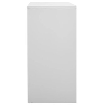 Lockerkasten 2 st 90x45x92,5 cm staal lichtgrijs 4