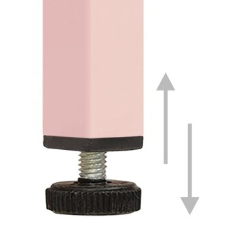 Lockerkast 35x46x180 cm staal roze 8