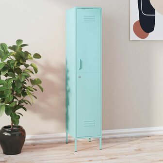 Lockerkast 35x46x180 cm staal mint 1