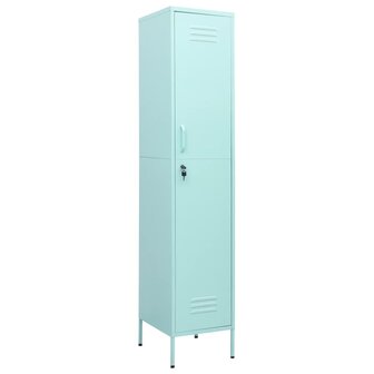 Lockerkast 35x46x180 cm staal mint 2