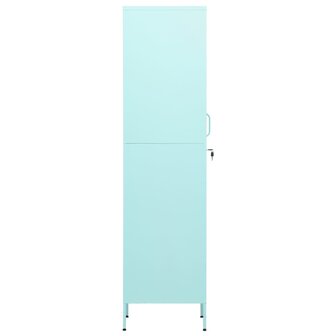 Lockerkast 35x46x180 cm staal mint 4