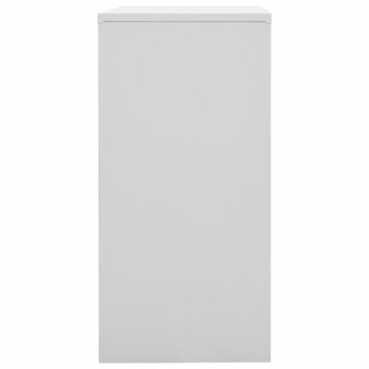 Lockerkast 90x45x92,5 cm staal lichtgrijs en blauw 3